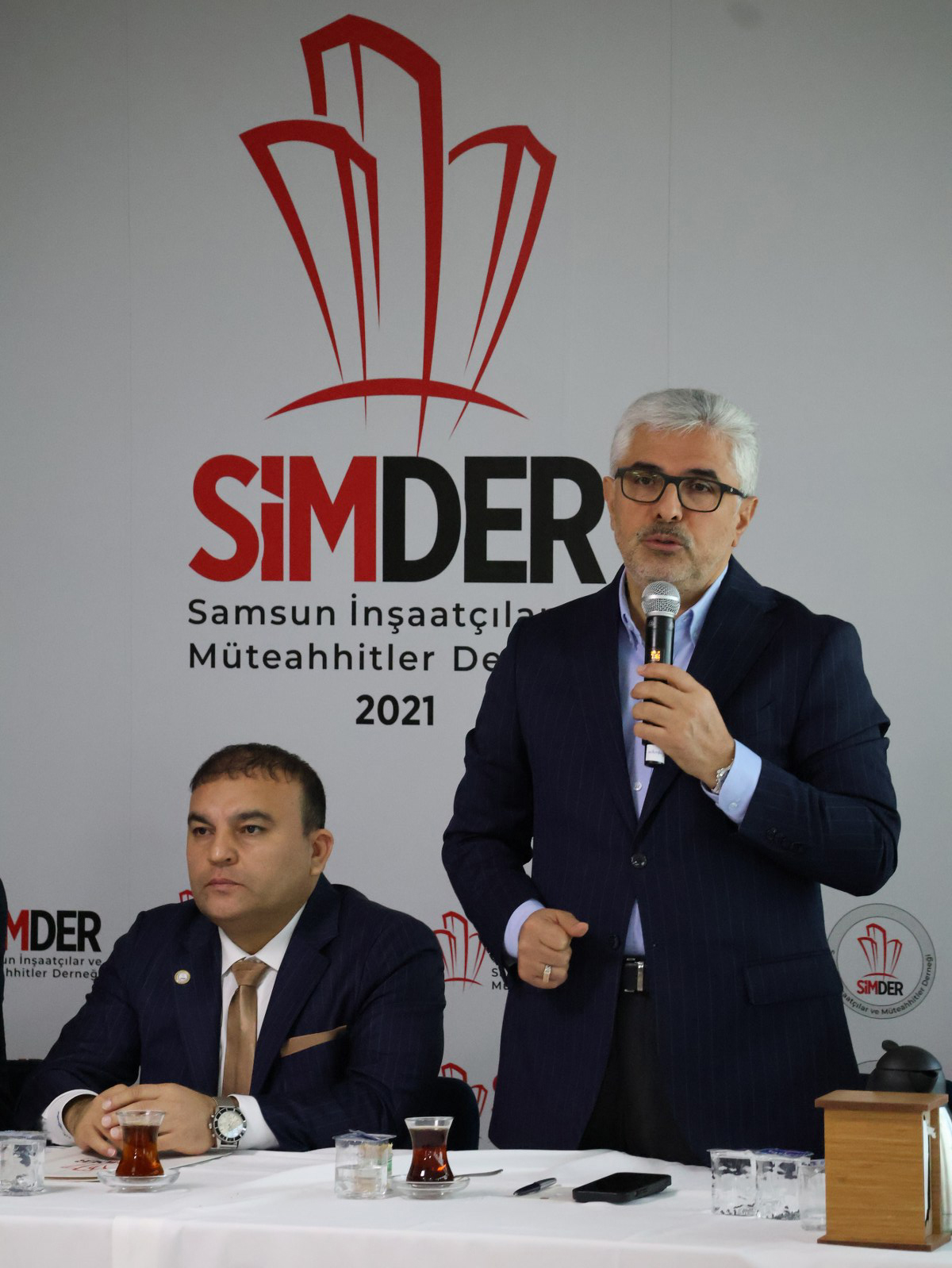 Milletvekili Ersan Aksu SİMDER'de: Sektörün ihtiyaçları masaya yatırıldı