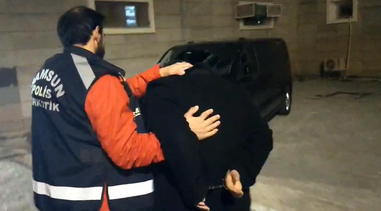 Samsunda Aranan Hukumlu Yakalandi 1812