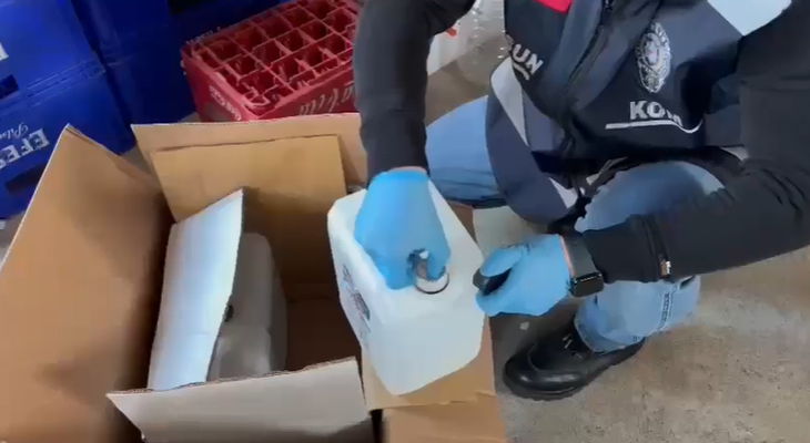 Samsunda Sahte Alkol Operasyonu Ic 2