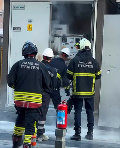 Samsun Subaşı mevkisinde hareketli dakikalar! 