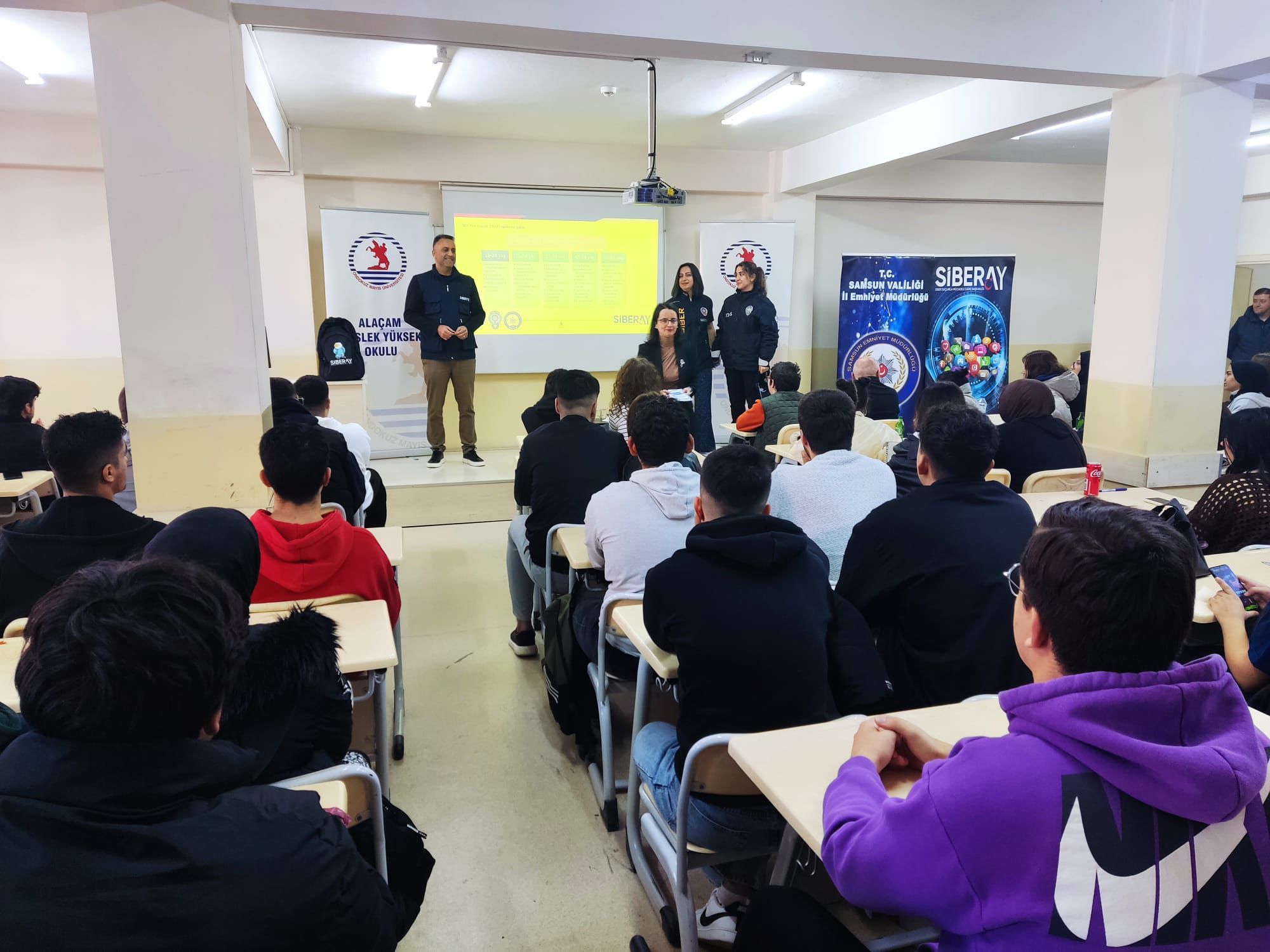 Alaçam’da 315 Öğrenciye Siber Güvenlik Eğitimi