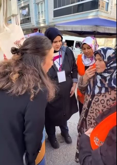 AK Parti Kadın Kolları sahada: Samsun'da üye çalışmaları hızlandı 