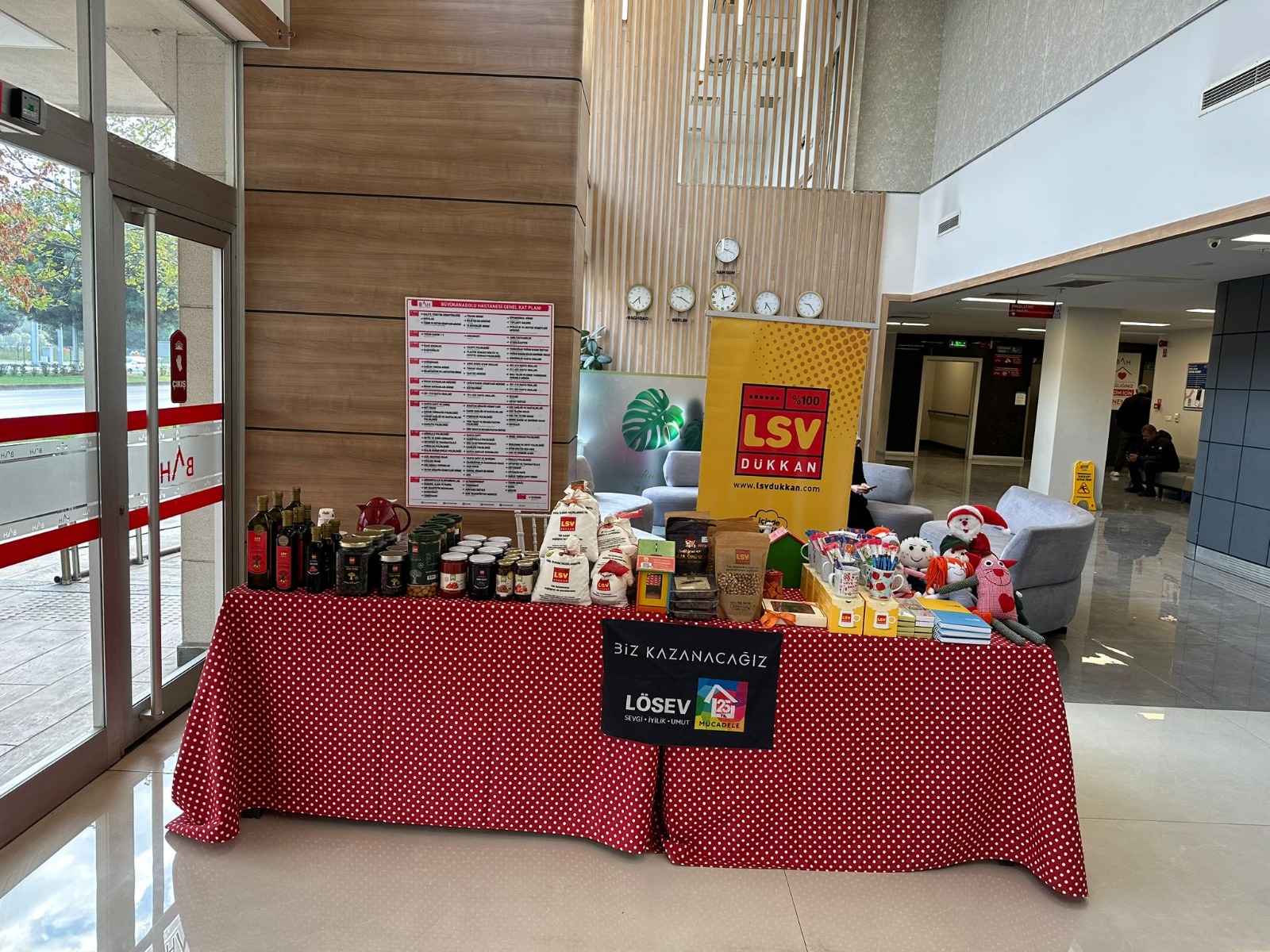 LÖSEV, LSV Dükkan Samsun'da Aralık ayı stant takvimini açıkladı