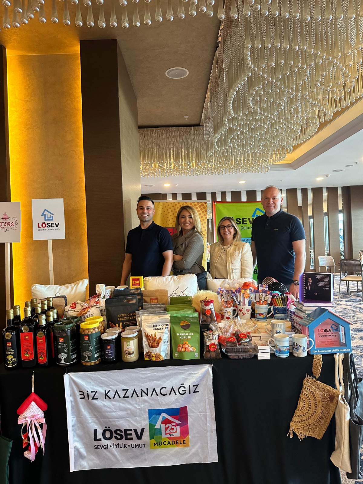 LÖSEV, LSV Dükkan Samsun'da Aralık ayı stant takvimini açıkladı