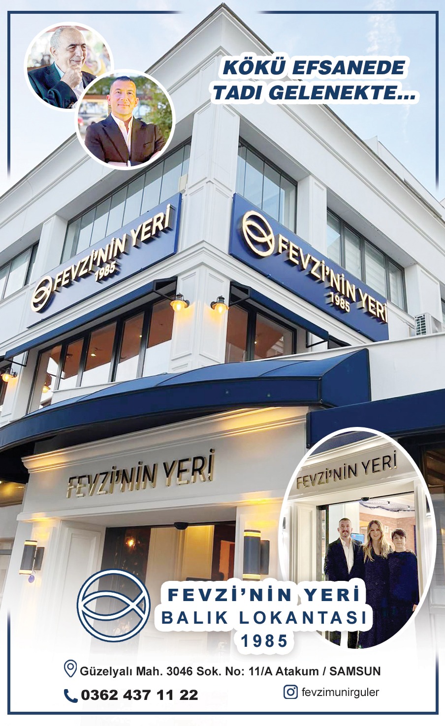 Samsun'da Fevzi'nin Yeri yeniden hizmete giriyor 