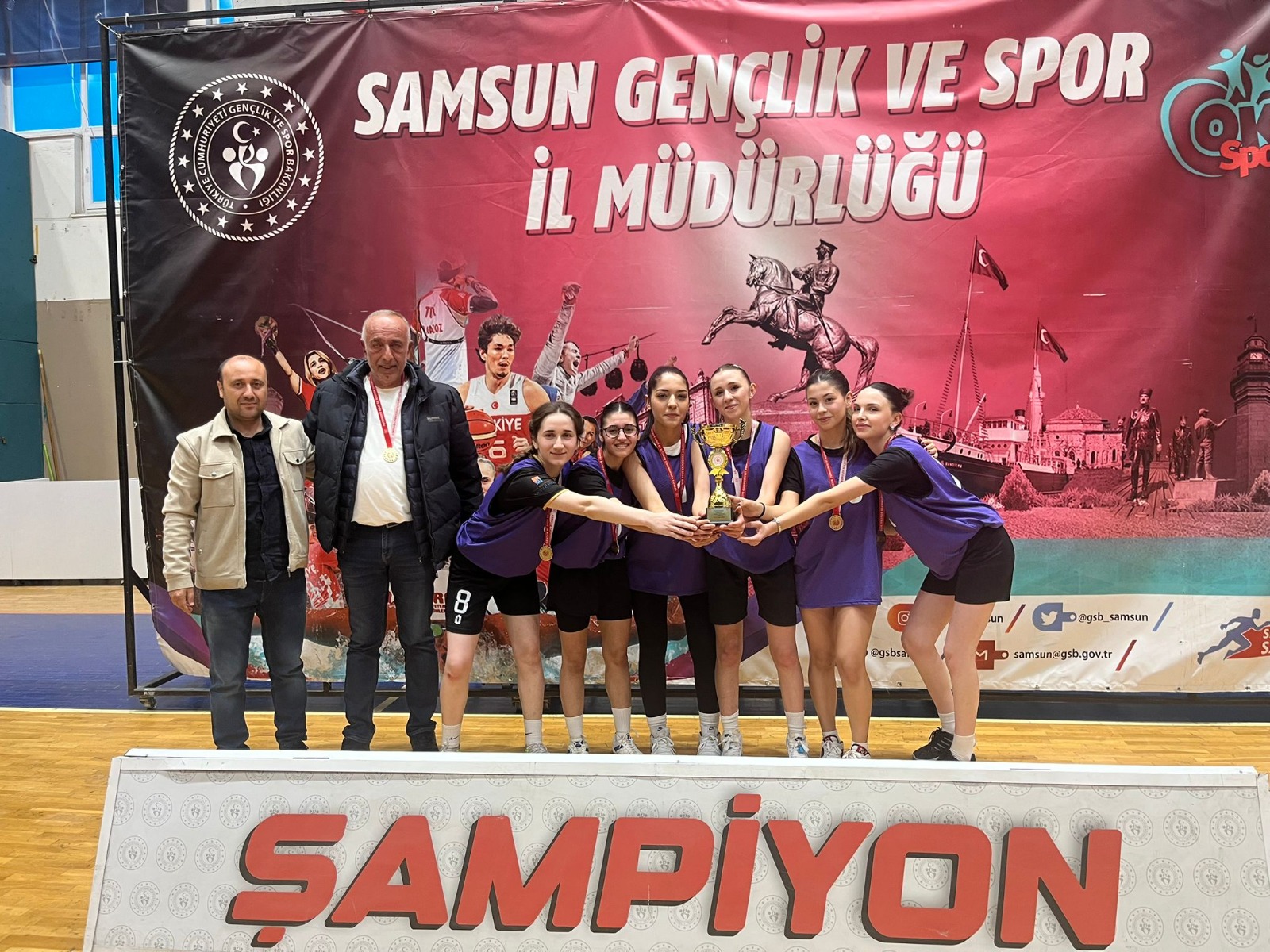 Samsun’da YURTLİG'de şampiyonlar belli oldu