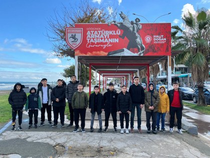 Vezirköprülü öğrenciler Samsun'u keşfetti