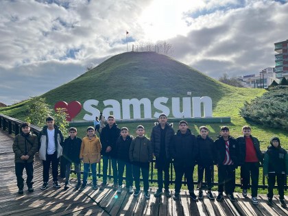Vezirköprülü öğrenciler Samsun'u keşfetti