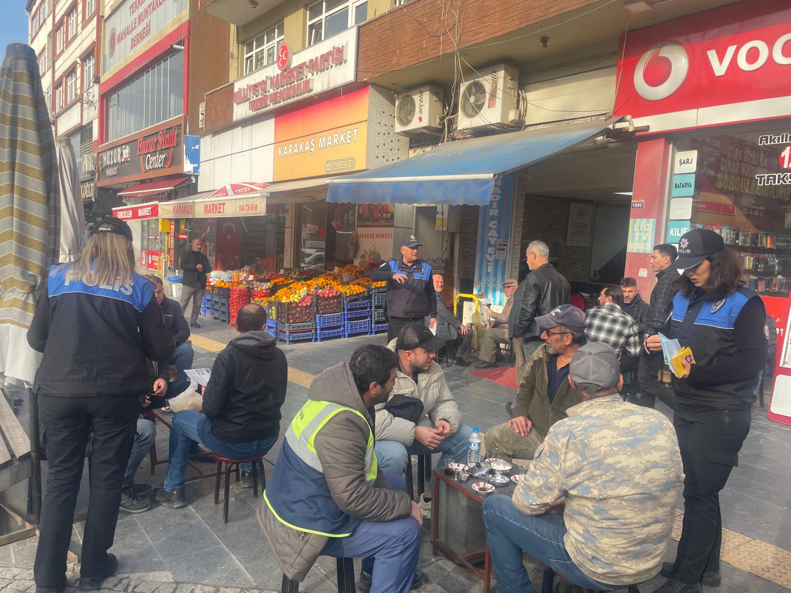 Tekkeköy’de dolandırıcılığa karşı vatandaşlara uyarı