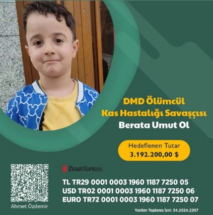 Samsun'da Berat Özdemir için zamanla yarış! Destek bekliyor 