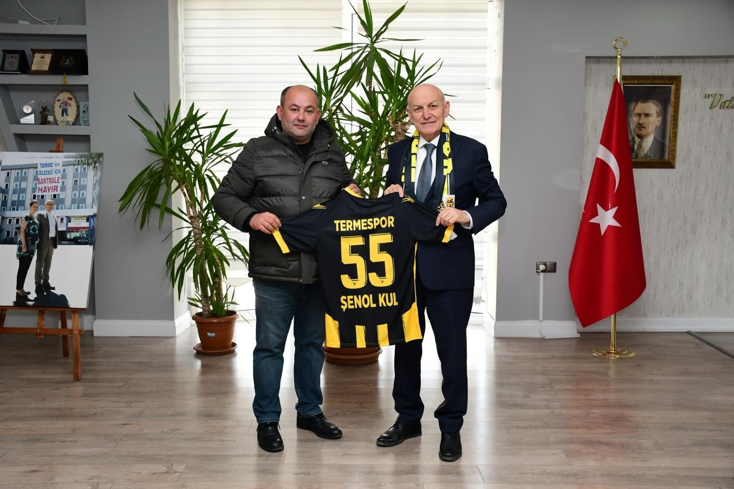 Termespor’dan Şenol Kul'a destek teşekkürü