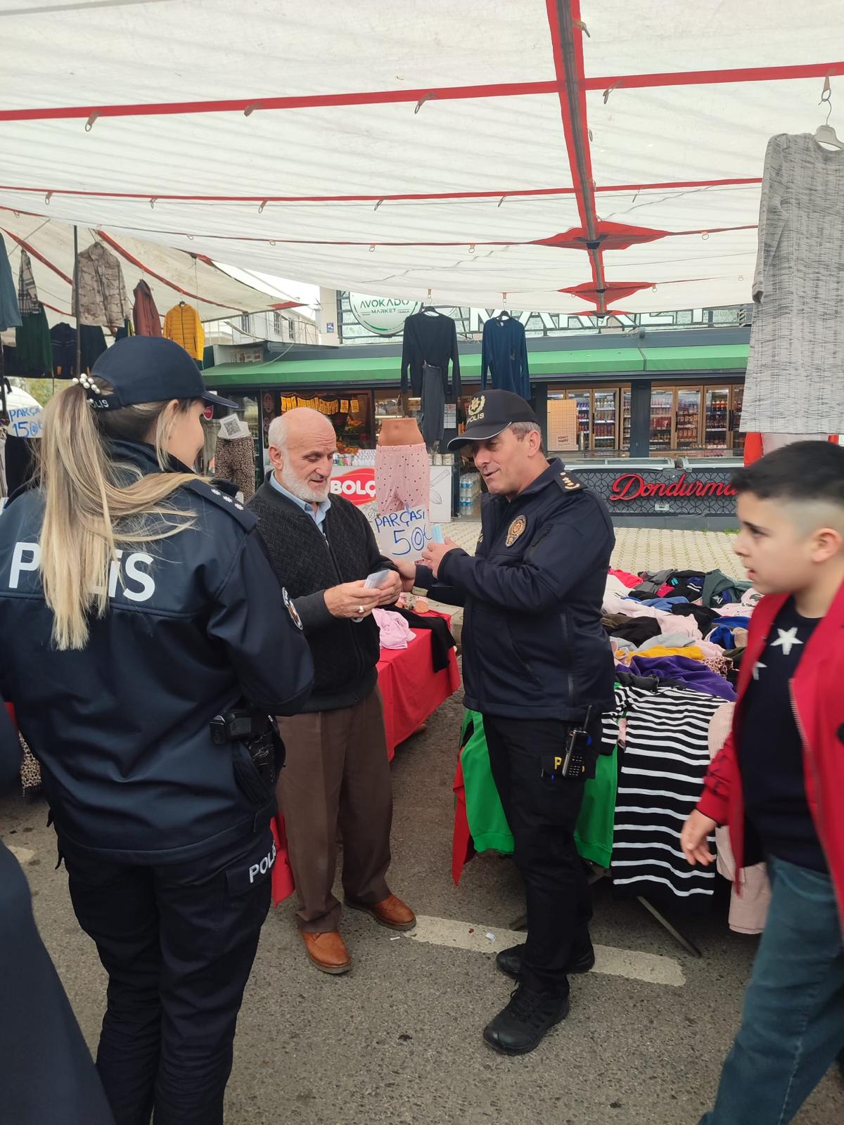 Samsun polisi sahada: Binlerce kişiye dolandırıcılık uyarısı 