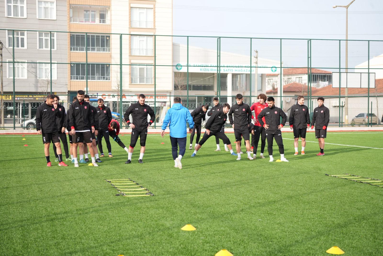 Bafraspor, Yeniçağspor maçına hazırlanıyor