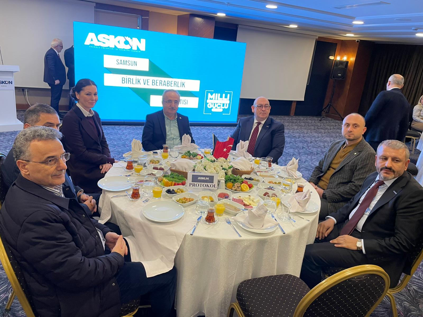 ASKON’dan Samsun'a "Birlik ve beraberlik" mesajı 