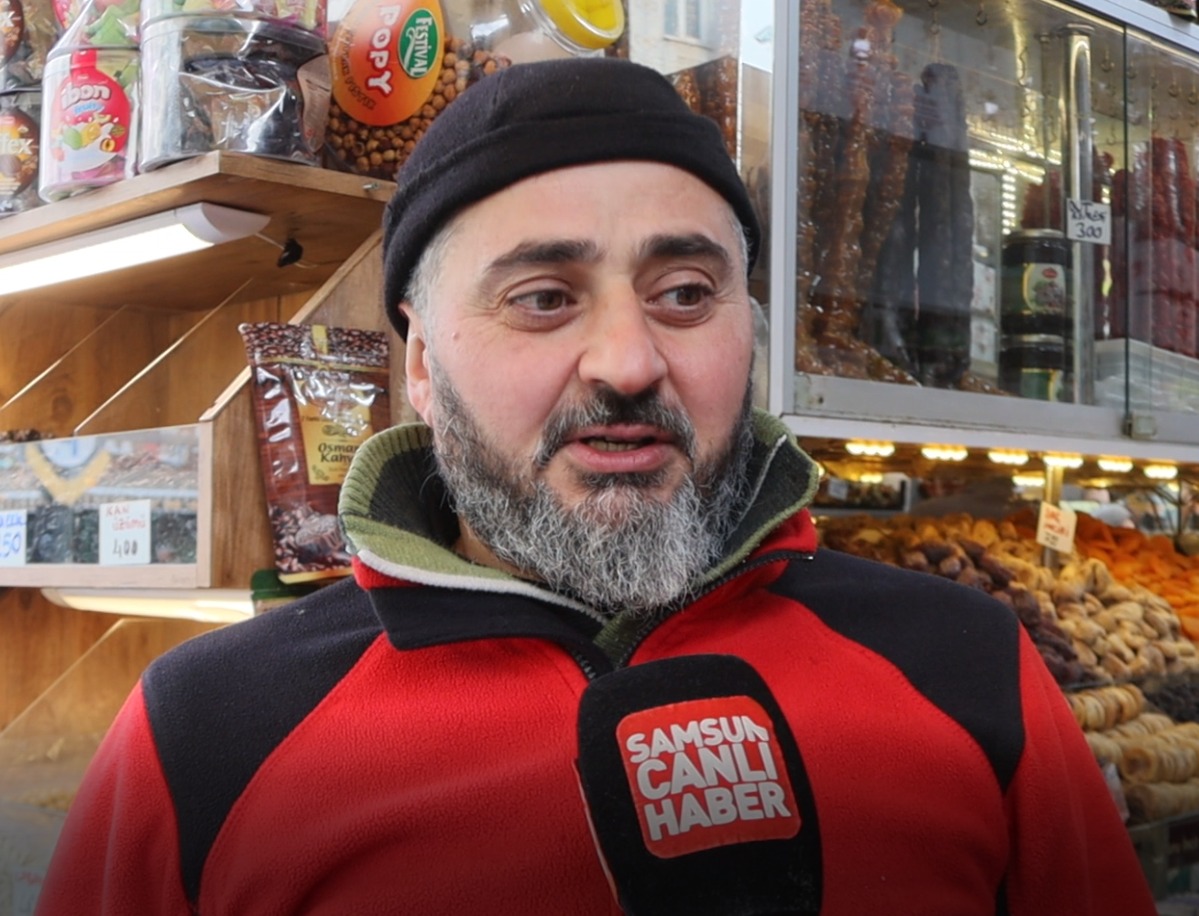 Samsun'da yılbaşı öncesi kuruyemişte tercih değişti 