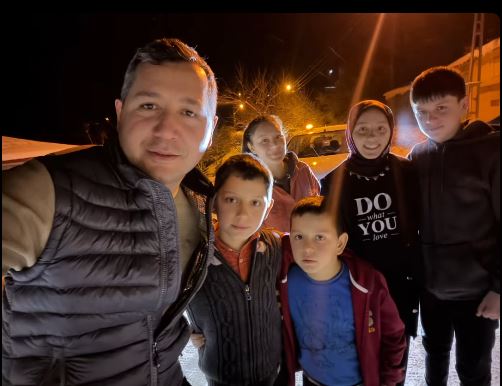 Alaçam'da karla mücadele: Başkan Ramazan Özdemir sahada