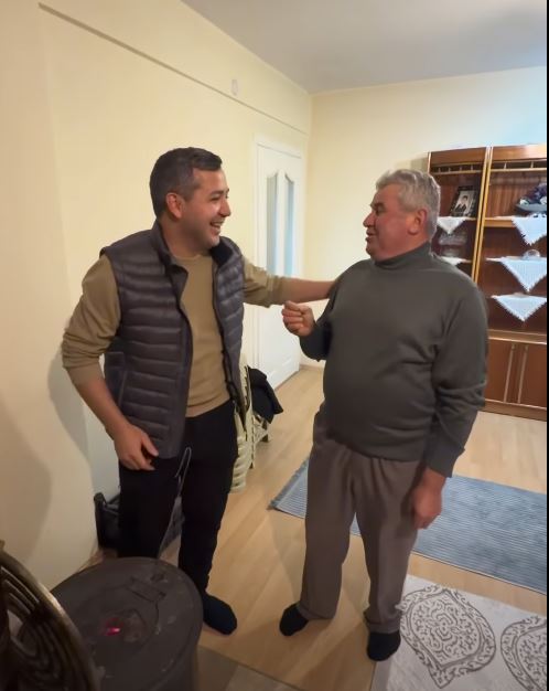 Alaçam'da karla mücadele: Başkan Ramazan Özdemir sahada