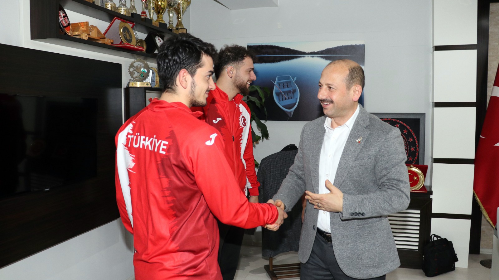 Samsun’da şampiyonalar öncesi moral buluşması