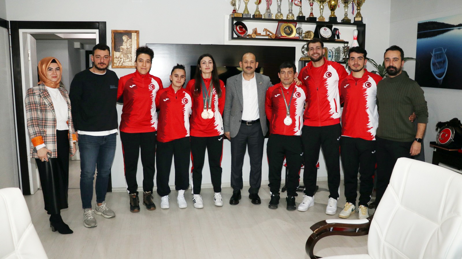 Samsun’da şampiyonalar öncesi moral buluşması