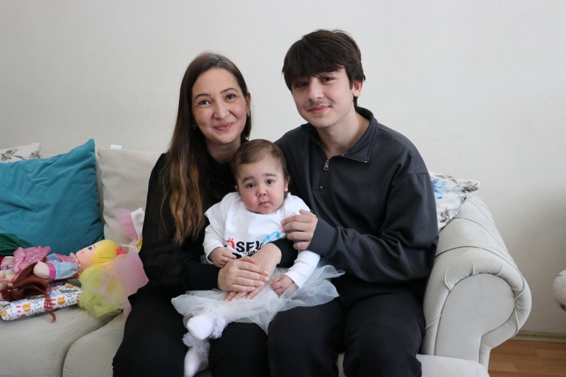 Samsun'da ağabeyden kardeşe umut nakli: 2 yaşındaki Elisa'ın lösemi sınavı