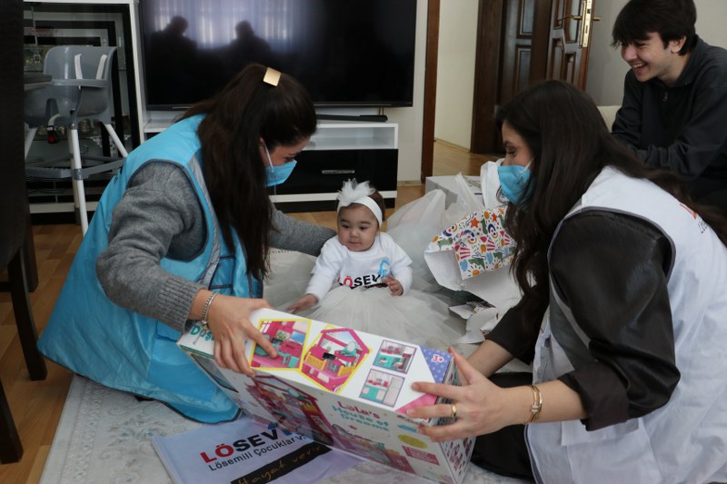 Samsun'da ağabeyden kardeşe umut nakli: 2 yaşındaki Elisa'ın lösemi sınavı