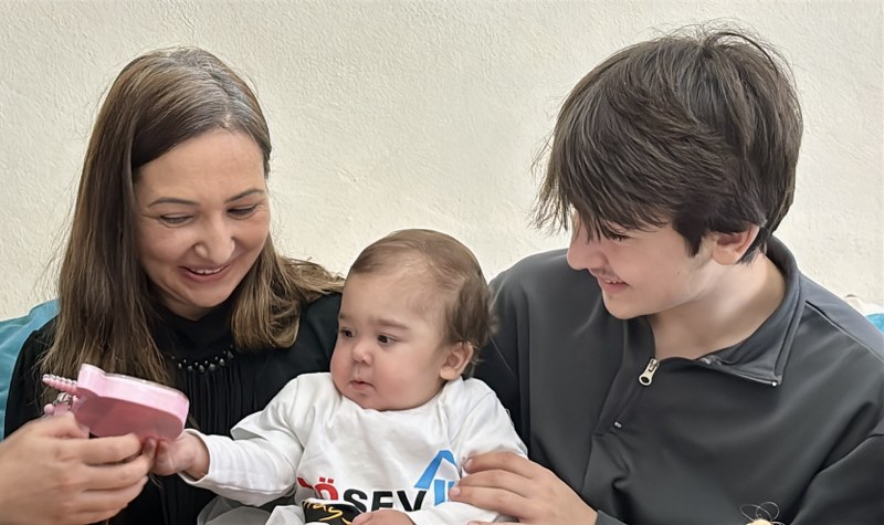 Samsun'da ağabeyden kardeşe umut nakli: 2 yaşındaki Elisa'ın lösemi sınavı