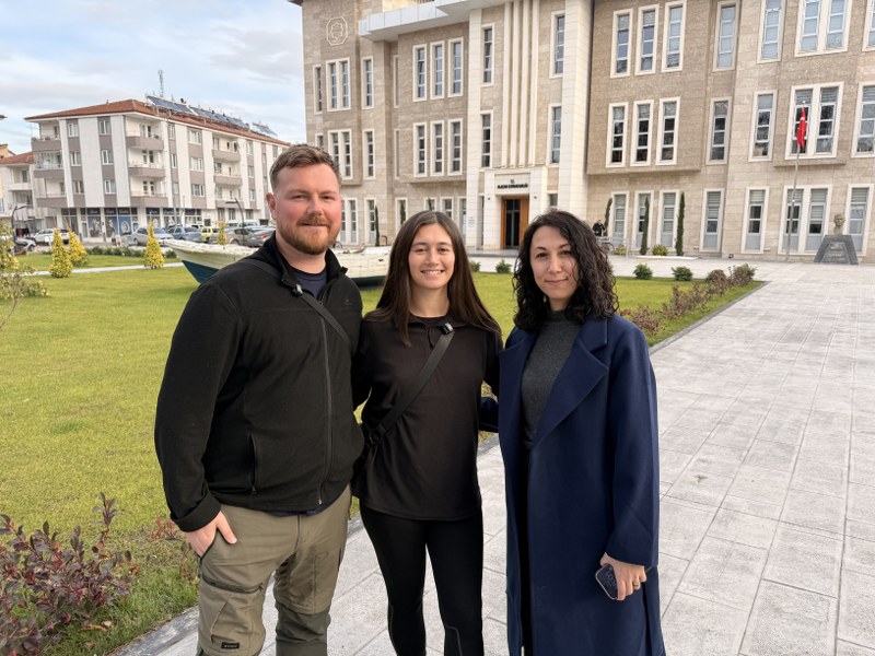 İngiliz gezginlerin dünya turuna Samsun molası