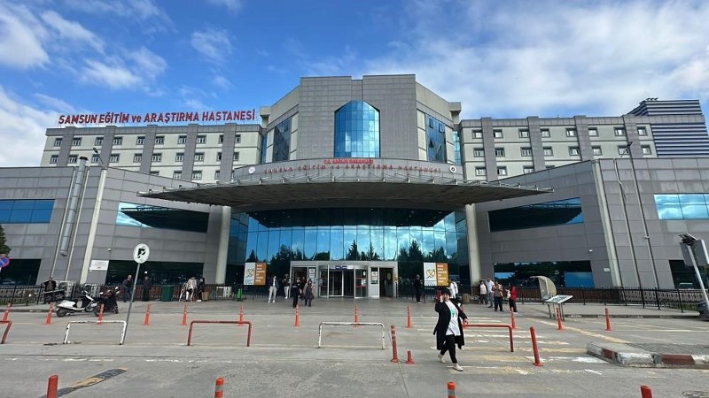 Samsun'da hastanalerde o sayı yüzde 72 azaldı 