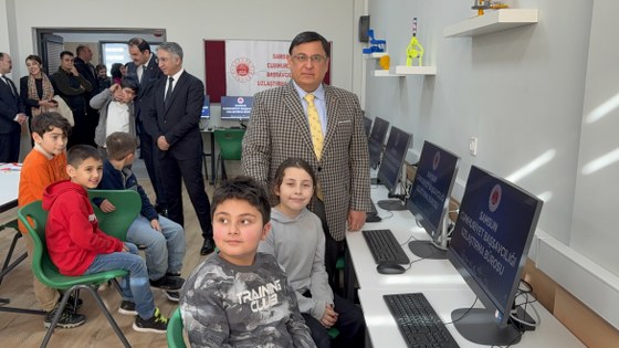 Uzlaşma eğitime dönüştü: Canik BİLSEM’e yapay zeka atölyesi