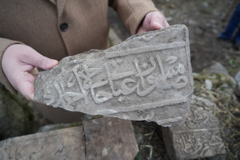 Samsun'da yüzyıllar sonra mezarlıkta gün yüzüne çıktı