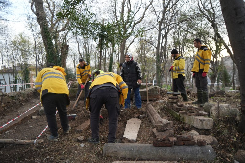 Samsun'da yüzyıllar sonra mezarlıkta gün yüzüne çıktı