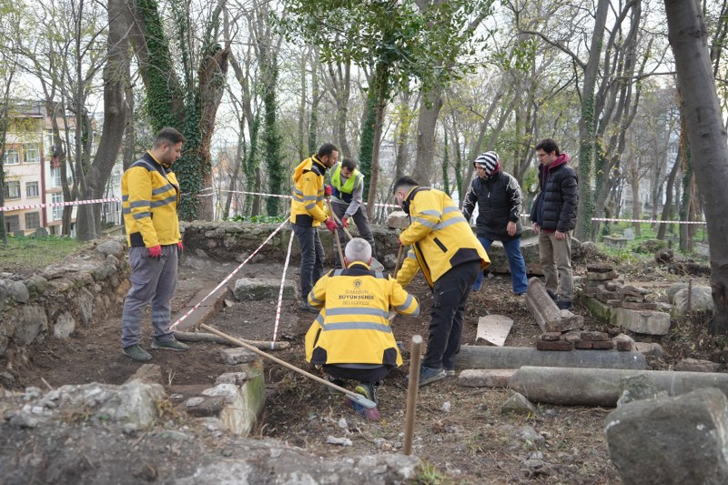 Samsun'da yüzyıllar sonra mezarlıkta gün yüzüne çıktı
