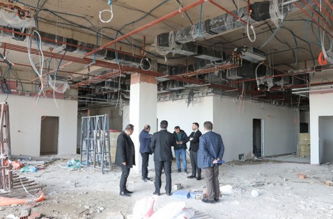 Alaçam-Yakakent Devlet Hastanesi'nde sona doğru