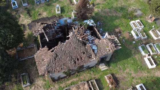 Samsun'da bir dönemin ibadet merkezi olan asırlık cami harabeye döndü 