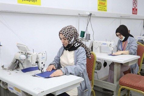 Canik'te kadın istihdamına büyük destek! 