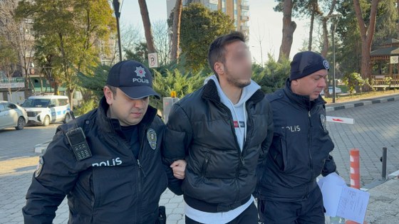 Samsun'da otobüste korku dolu anlar! Tutuklandı 