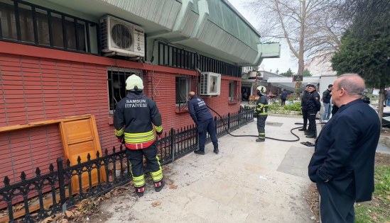 Samsun Site Camisi'nde cuma namazı öncesi panik!