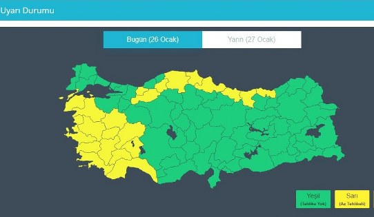 Samsun'da alarm! Meteoroloji uyardı: Aman dikkat 