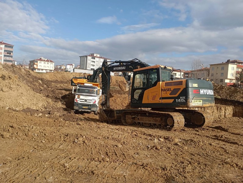 Samsun'un o mahallesinde okul sevinci