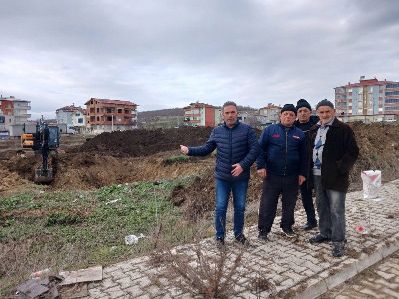 Samsun'un o mahallesinde okul sevinci