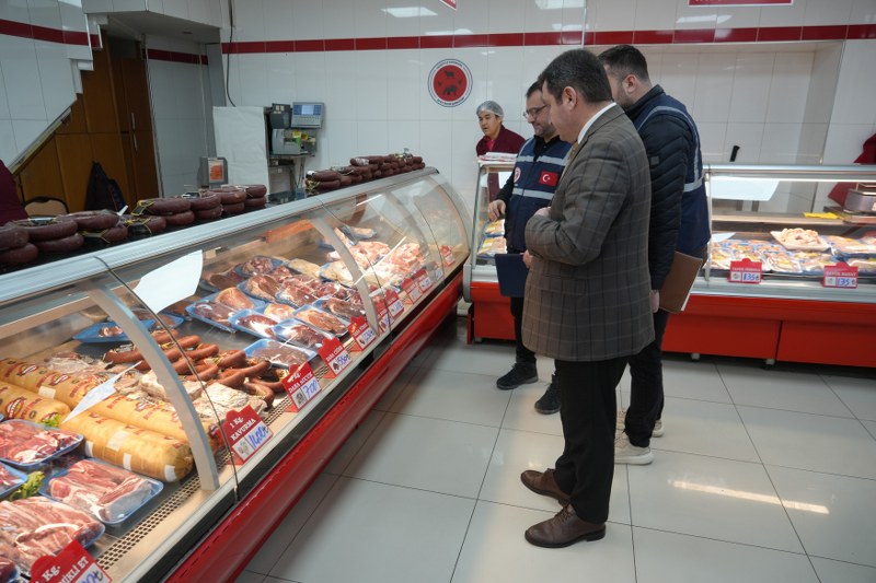 Samsun'da ramazan öncesi kasaplar mercek altında