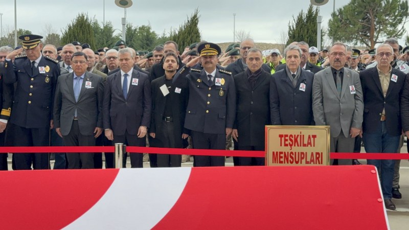 Samsun'da Emniyet Müdürü Musa Bozkurt son yolculuğuna uğurlandı 