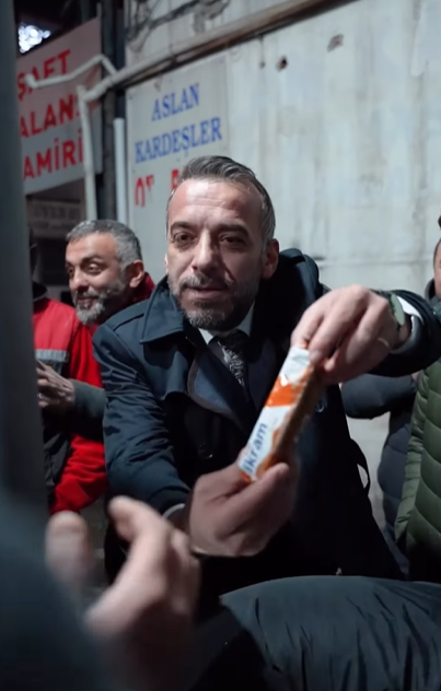 Samsun'da Başkan Eyüp Aydın'a seçim öncesi esnaftan moral