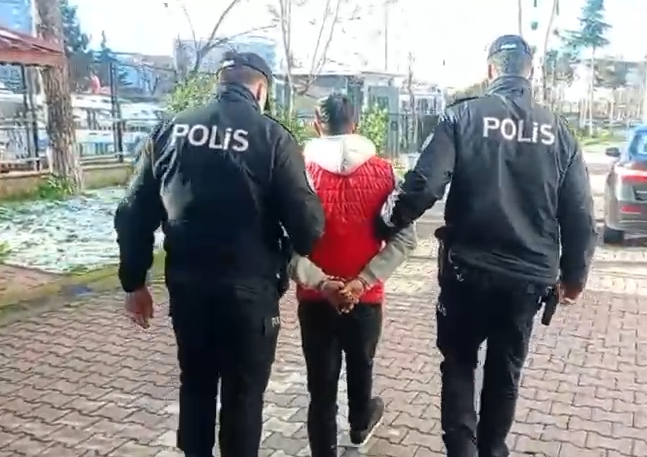 Samsun'da 25 yıl hapis cezası alan cinayet hükümlüsü yakalandı
