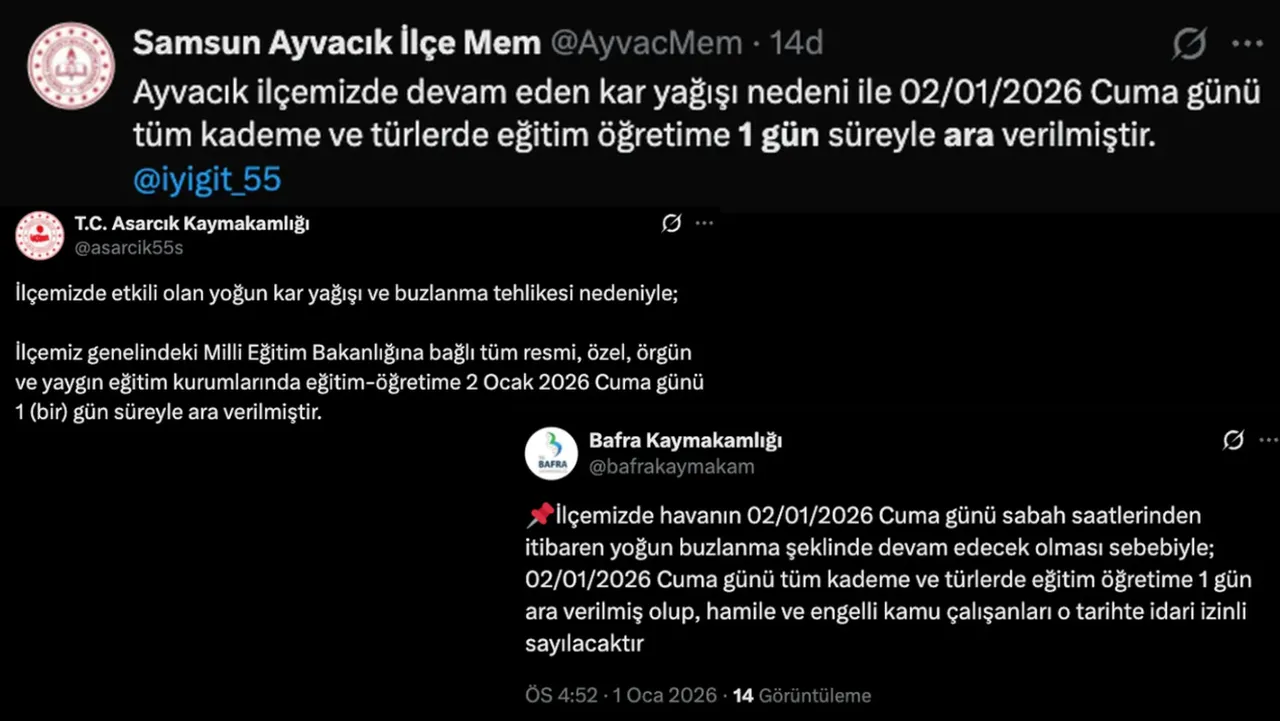 Kar Tatili Uzadi Iste Kar Tatili Olan Iller Ve Valilik Aciklamalari 1760047 202601011712 20260101171249 18