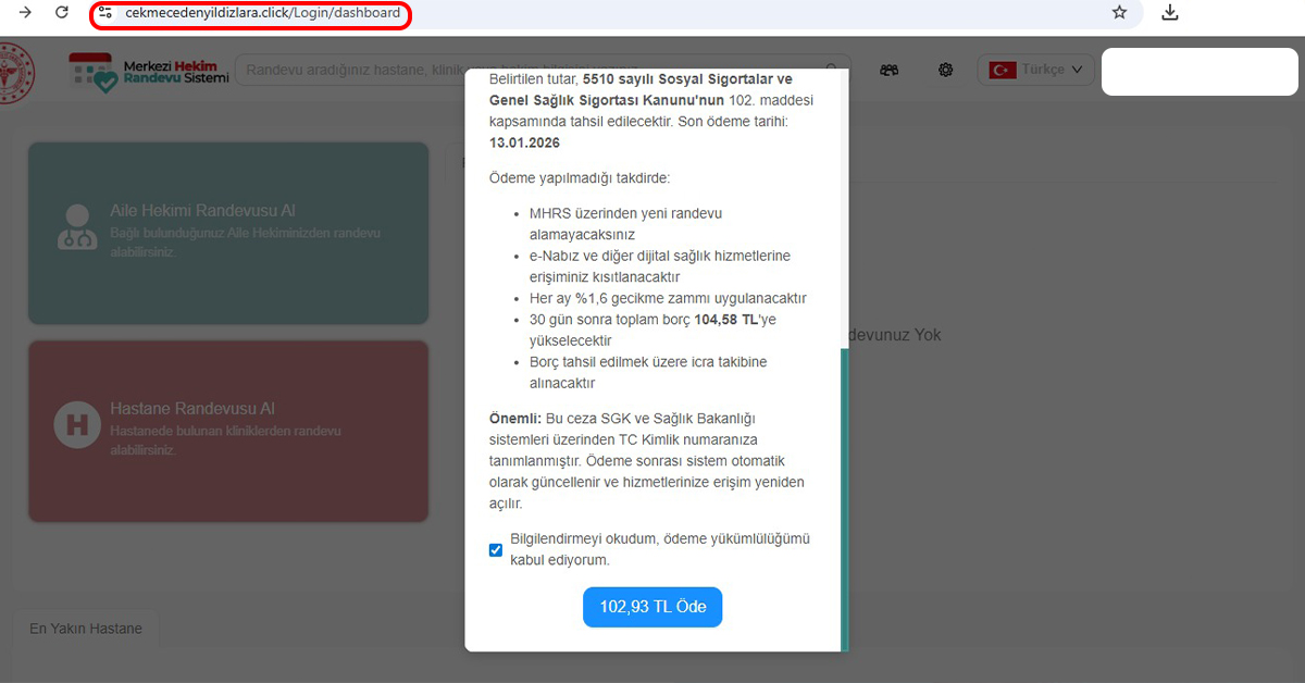 Samsun'da hastane randevusu almak isterken hayatının şokunu yaşadı! 