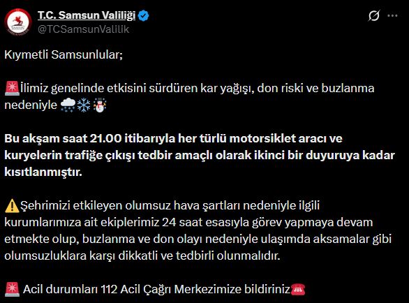 Samsun Gazetesi Valilik Aciklama Haber 1