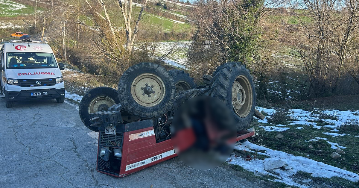 Samsun'da ölümlü kaza: Senai Mete hayatını kaybetti