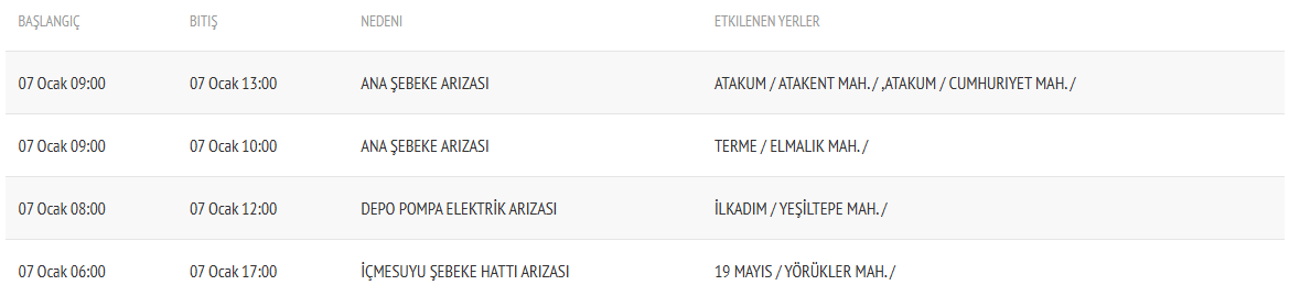 Saski 7 Ocak Carsamba 26