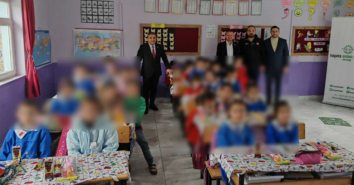 SİMDER'den eğitime öğrencilerin yüzünü güldüren sıcak dokunuş 